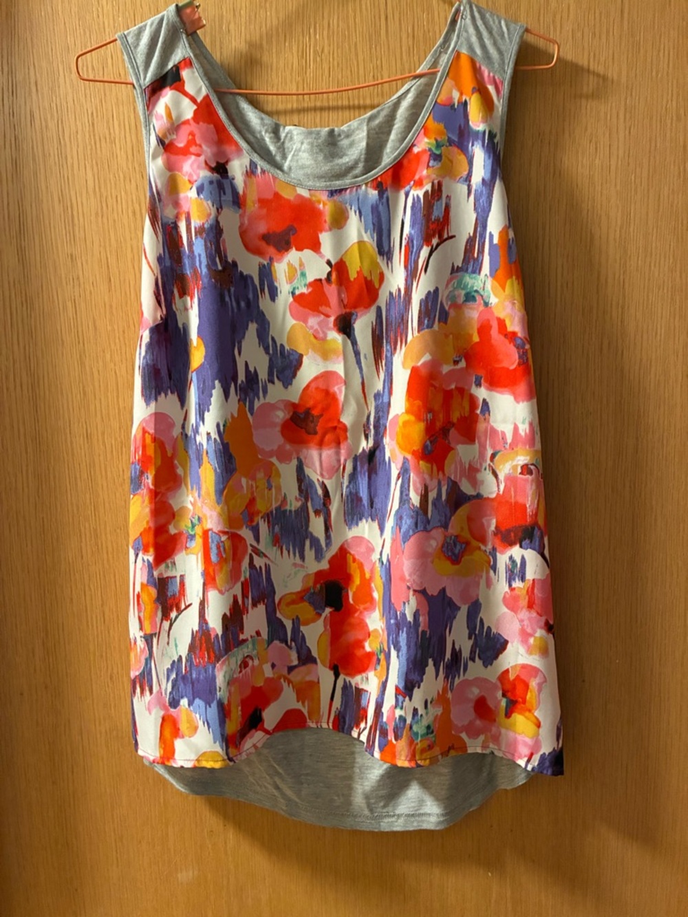 Brixon Ivy Floral Pop Tank Top in Red, Purple, Pink & Yellow